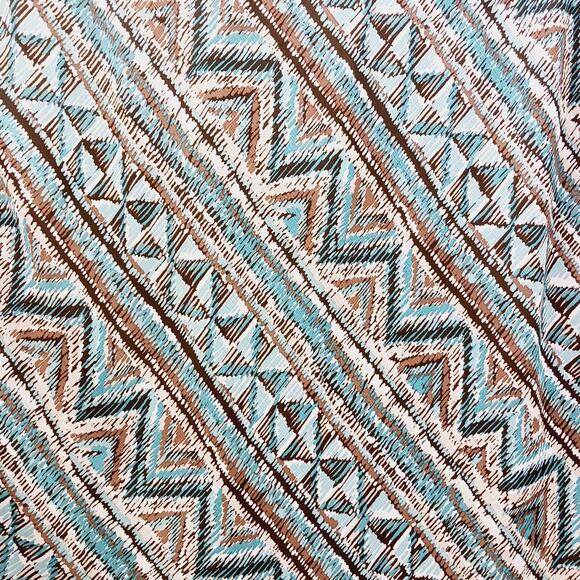 Skirt Midi Dressbarn Aztec Boho Indie Tribal Festival Minimalist Retro Size L - Picture 3 of 9